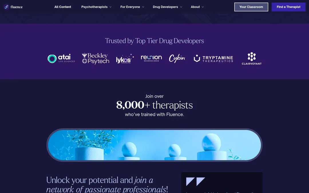 Fluence, its live page