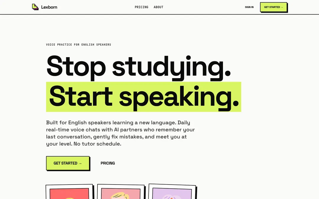 Lexborn, its live page